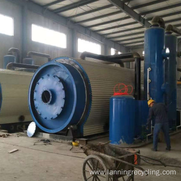 Environmental Protective Waste tires Recycling to Oil Plant